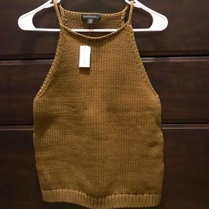 Banana Republic Woven Halter Tank